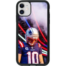 iPhone 11 Case Hülle - Silikon schwarz Super Bowl 26 Patriots 3