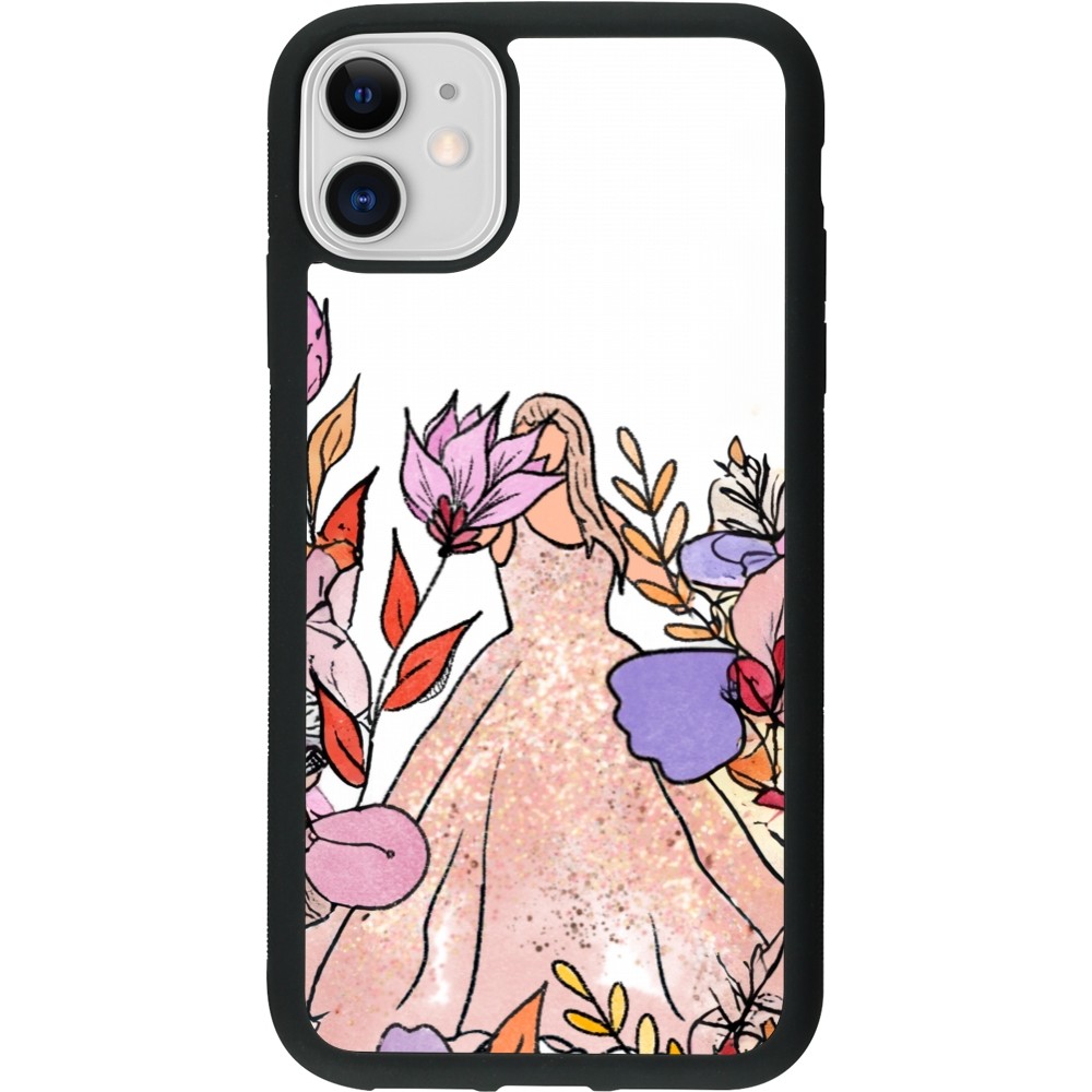 iPhone 11 Case Hülle - Silikon schwarz Taylor Swift Sketch - White