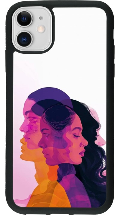 iPhone 11 Case Hülle - Silikon schwarz Womens day 2026 10
