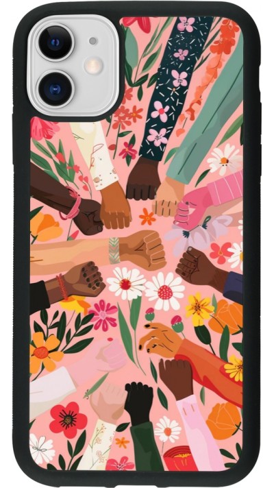 iPhone 11 Case Hülle - Silikon schwarz Womens day 2026 8