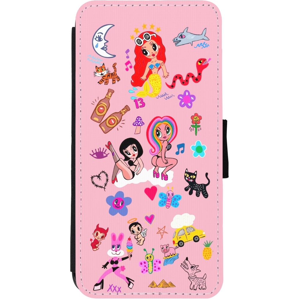 iPhone 11 Case Hülle - Wallet schwarz Karol G La Bichota Manana Sera Bonito