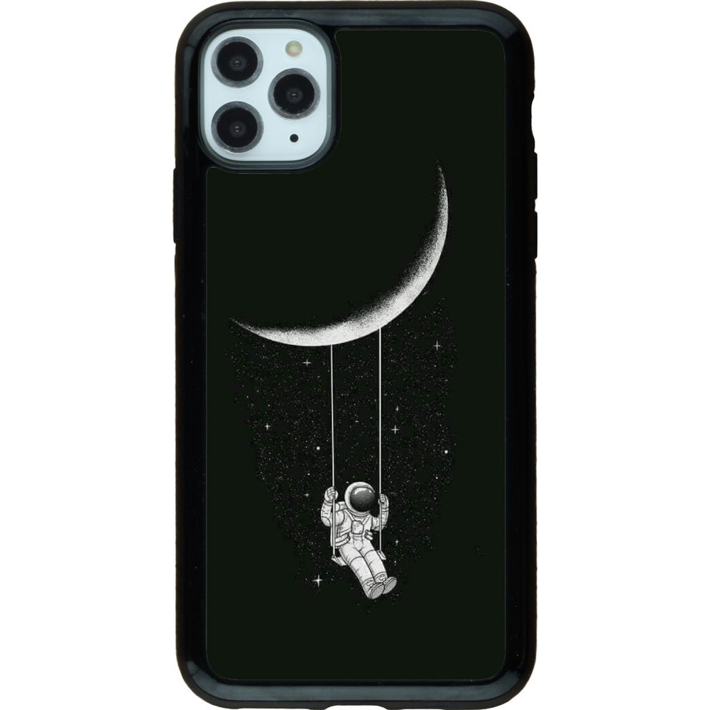 Hülle iPhone 11 Pro Max - Hybrid Armor schwarz Astro balançoire