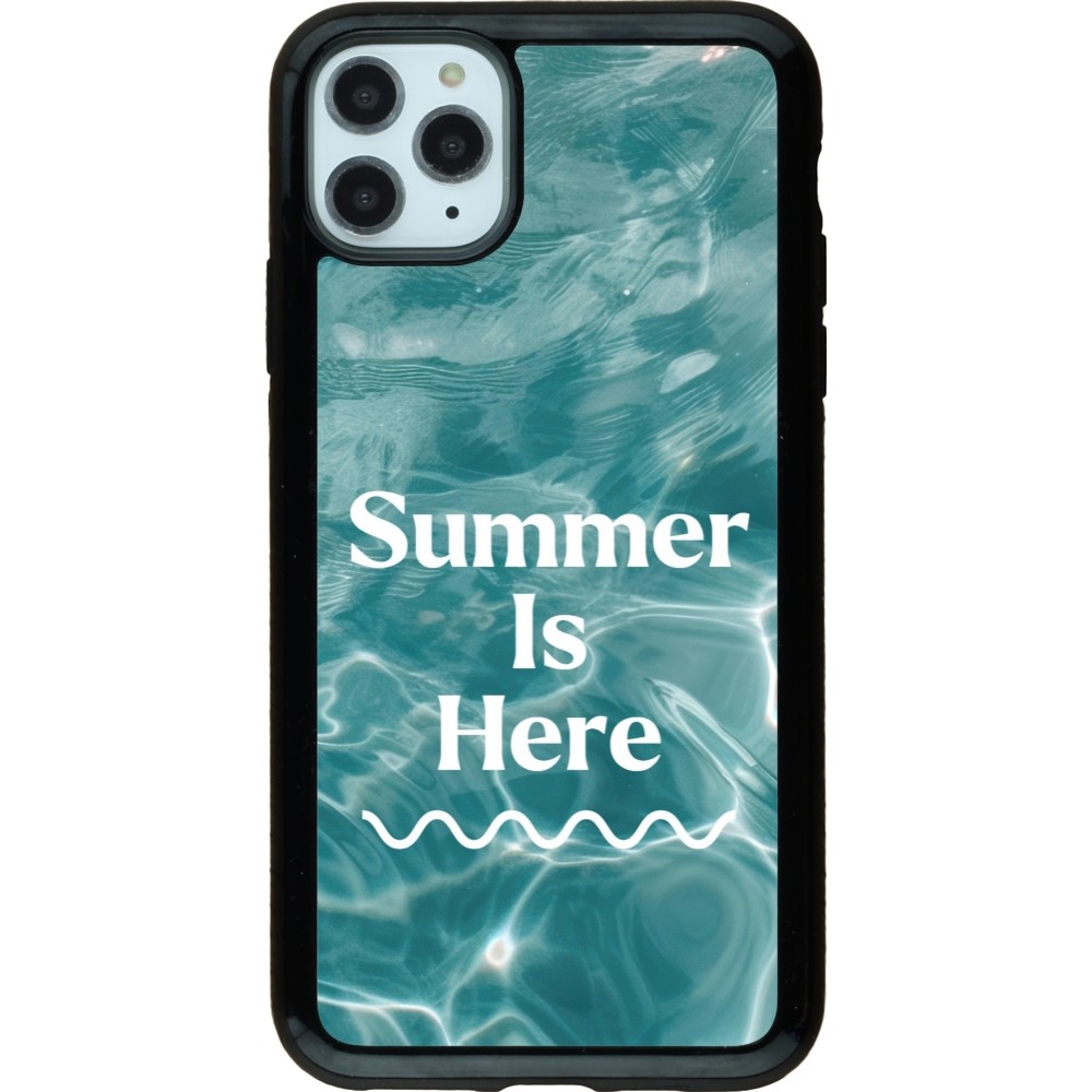 iPhone 11 Pro Max Case Hülle - Hybrid Armor schwarz Summer 2025 Summer is here