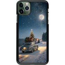 iPhone 11 Pro Max Case Hülle - Christmas 25 Car with Tree Xmas