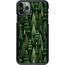 iPhone 11 Pro Max Case Hülle - Christmas 25 Pattern Xmas Tree