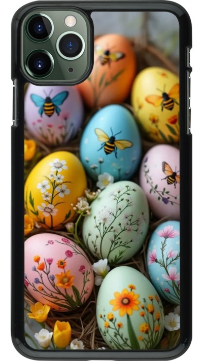 iPhone 11 Pro Max Case Hülle - Easter 2026 Eggs with bees
