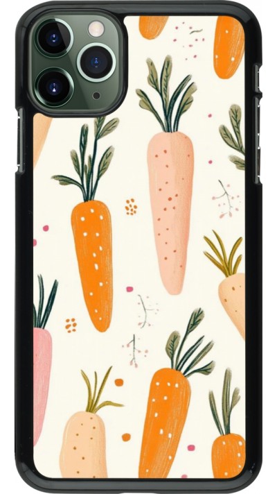 iPhone 11 Pro Max Case Hülle - Easter 2026 Illustration carrots