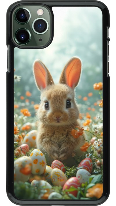 iPhone 11 Pro Max Case Hülle - Easter 2026 Rabbit in the garden