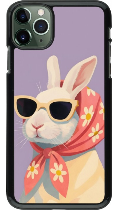 iPhone 11 Pro Max Case Hülle - Easter 2026 Rabbit with scarf