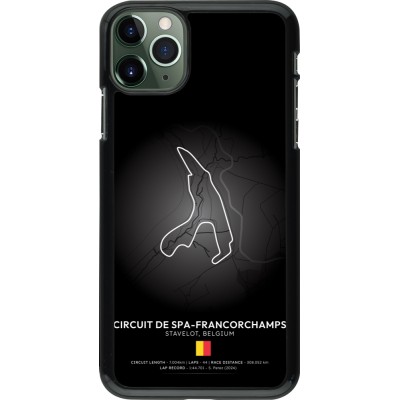 iPhone 11 Pro Max Case Hülle - F1 Track 2025 Belgium