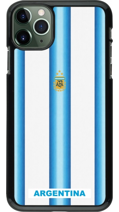 iPhone 11 Pro Max Case Hülle - Argentinien 2026 personalisierbares Fussballtrikot