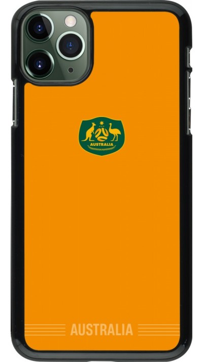 Coque iPhone 11 Pro Max - Maillot de football Australie 2026 personnalisable