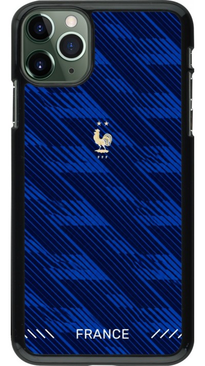 iPhone 11 Pro Max Case Hülle - Frankreich 2026 personalisierbares Fussballtrikot