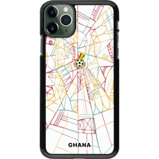 iPhone 11 Pro Max Case Hülle - Ghana 2026 personalisierbares Fussballtrikot