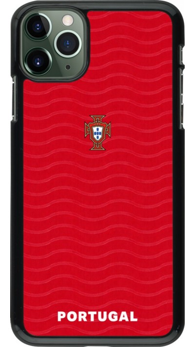 iPhone 11 Pro Max Case Hülle - Portugal 2026 personalisierbares Fussballtrikot