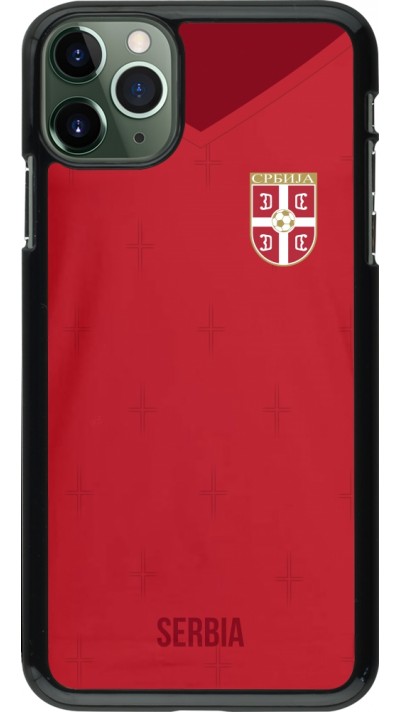 iPhone 11 Pro Max Case Hülle - Serbien 2022 personalisierbares Fussballtrikot iPhone 11 Pro Max Case Hülle - Serbien 2022 personalisierbares Fussballtrikot