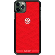 iPhone 11 Pro Max Case Hülle - Tunesien 2026 personalisierbares Fussballtrikot