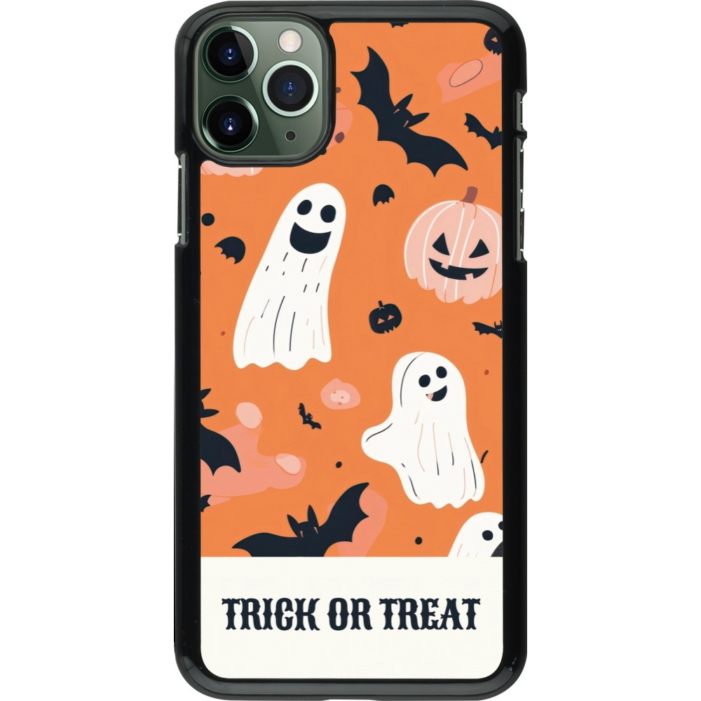iPhone 11 Pro Max Case Hülle - Halloween 2025 Trick treat