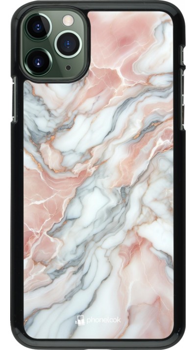 iPhone 11 Pro Max Case Hülle - Rosa Leuchtender Marmor