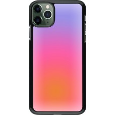 iPhone 11 Pro Max Case Hülle - Orange Pink Blue Gradient