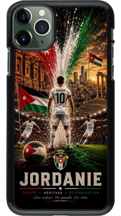 Coque iPhone 11 Pro Max - Football Jordanie splash 2026
