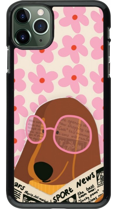 iPhone 11 Pro Max Case Hülle - Dog with newspaper Spring 2026