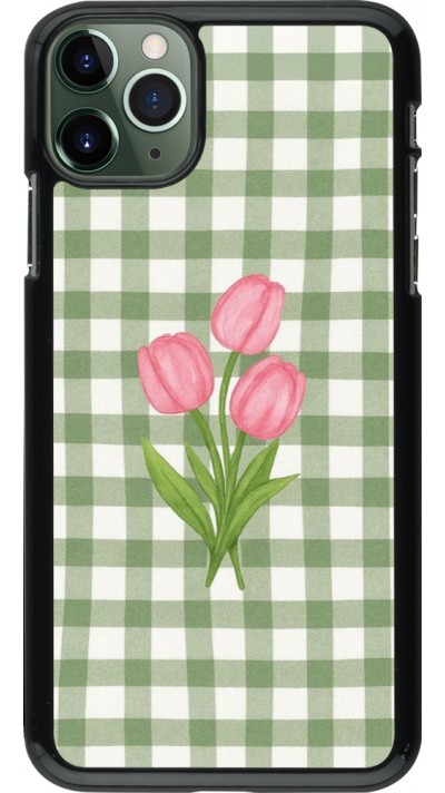 iPhone 11 Pro Max Case Hülle - Green vichy tulips Spring 2026