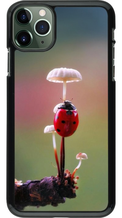 iPhone 11 Pro Max Case Hülle - Ladybird on a mushroom Spring 2026