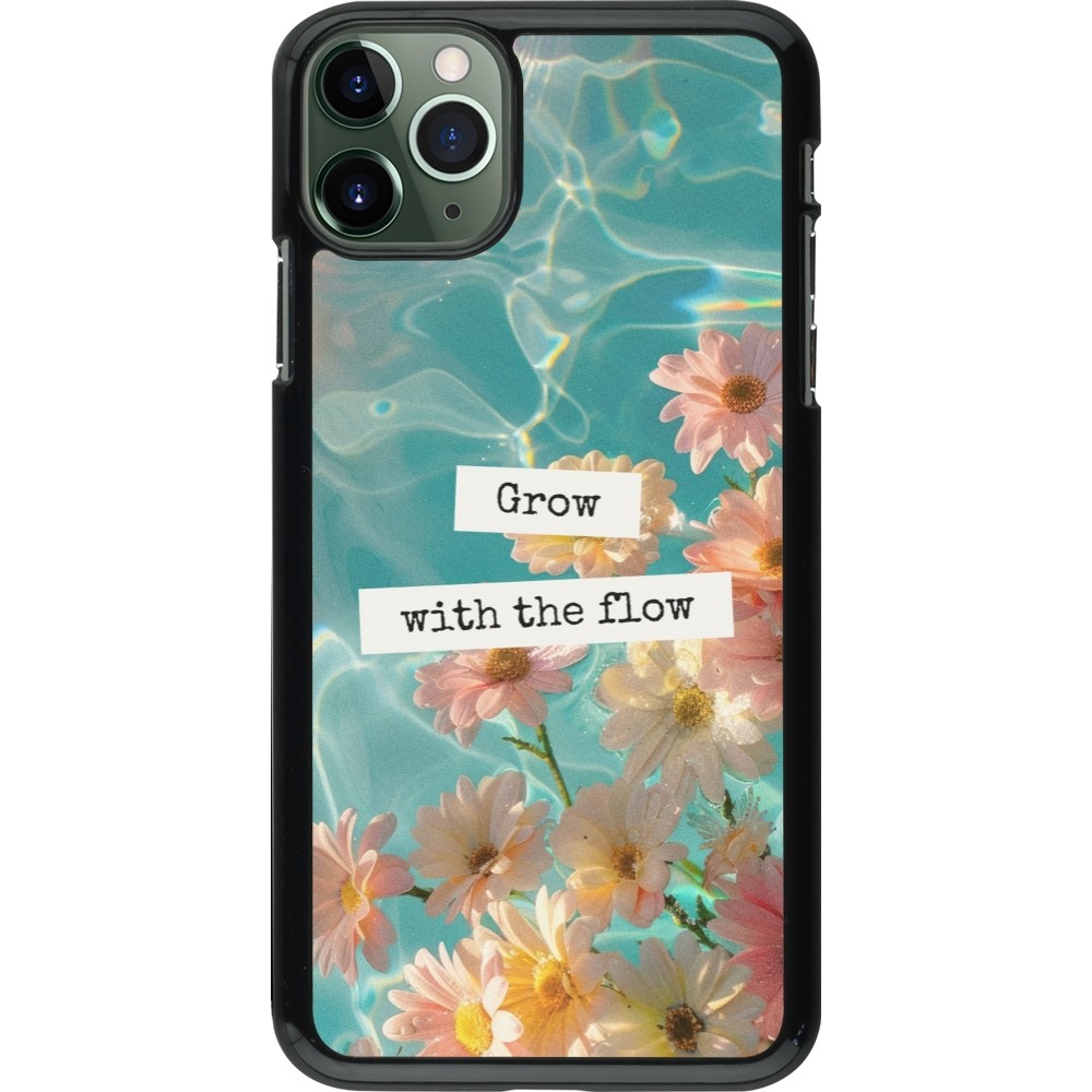 iPhone 11 Pro Max Case Hülle - Summer 2025 Grow with the flow