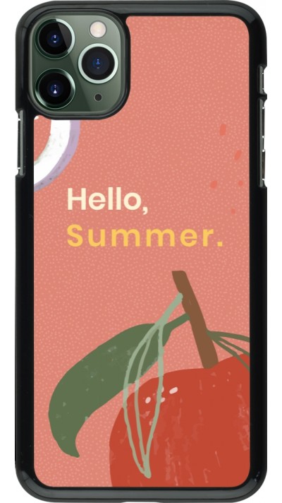 iPhone 11 Pro Max Case Hülle - Summer 2025 Hello summer