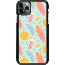 iPhone 11 Pro Max Case Hülle - Summer 2025 Pattern citron
