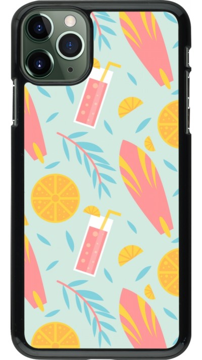 iPhone 11 Pro Max Case Hülle - Summer 2025 Pattern citron