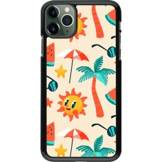 iPhone 11 Pro Max Case Hülle - Summer 2025 Pattern soleil