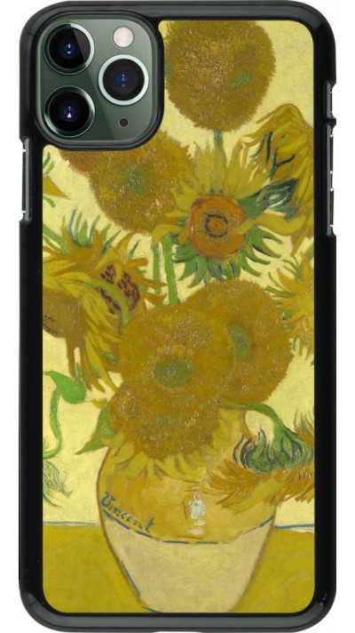 iPhone 11 Pro Max Case Hülle - Kunstbild - Sonnenblumen  - Van Gogh