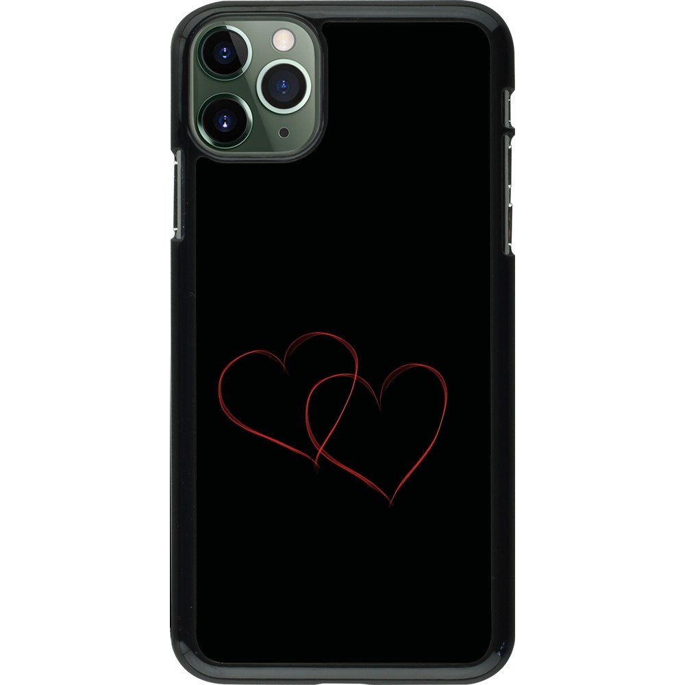 iPhone 11 Pro Max Case Hülle - Valentine 2023 attached heart