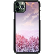 iPhone 11 Pro Max Case Hülle - Winter 22 Pink Forest