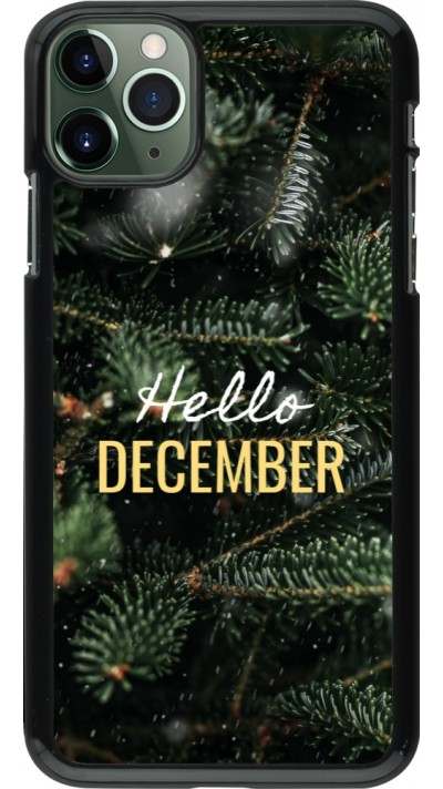 iPhone 11 Pro Max Case Hülle - Winter 25 Winter hello december