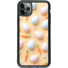 iPhone 11 Pro Max Case Hülle - Silikon schwarz Easter 2026 Pattern Easter