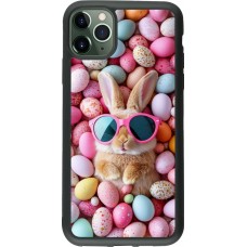 iPhone 11 Pro Max Case Hülle - Silikon schwarz Easter 2026 Rabbit fun