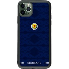 iPhone 11 Pro Max Case Hülle - Silikon schwarz Schottland 2026 personalisierbares Fussballtrikot