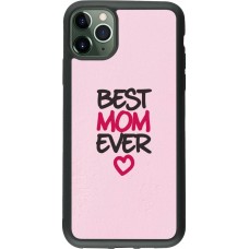 iPhone 11 Pro Max Case Hülle - Silikon schwarz Mom 2023 best Mom ever pink