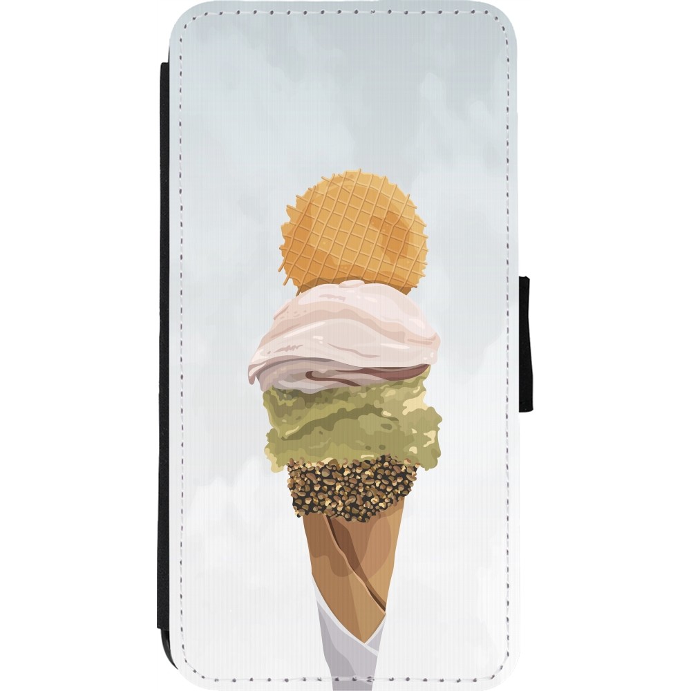 iPhone 11 Pro Max Case Hülle - Wallet schwarz Summer 2025 Cornet