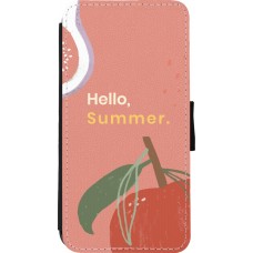 iPhone 11 Pro Max Case Hülle - Wallet schwarz Summer 2025 Hello summer