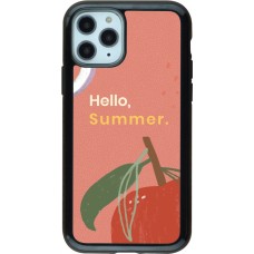 iPhone 11 Pro Case Hülle - Hybrid Armor schwarz Summer 2025 Hello summer