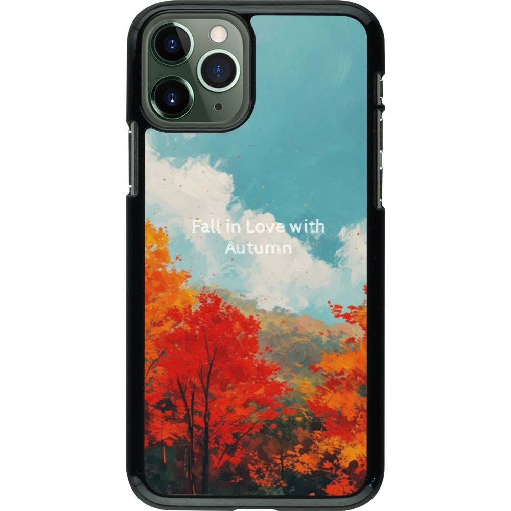 iPhone 11 Pro Case Hülle - Autumn 25 Fall in love