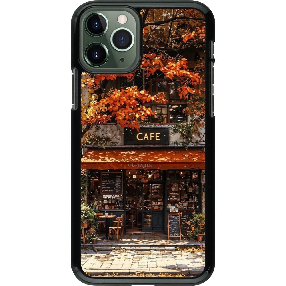 iPhone 11 Pro Case Hülle - Autumn 25 Coffee shop