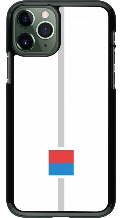 Coque iPhone 11 Pro - Canton TI blanc