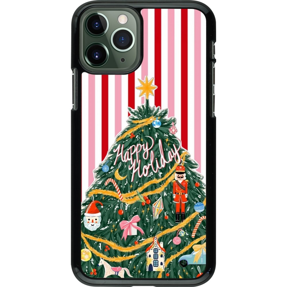 iPhone 11 Pro Case Hülle - Christmas 25 Happy Holiday