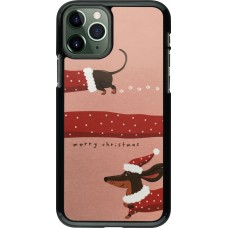 iPhone 11 Pro Case Hülle - Christmas 25 Teckel Merry Xmas