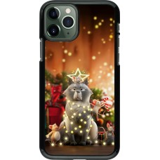 iPhone 11 Pro Case Hülle - Christmas 25 Xmas Cat